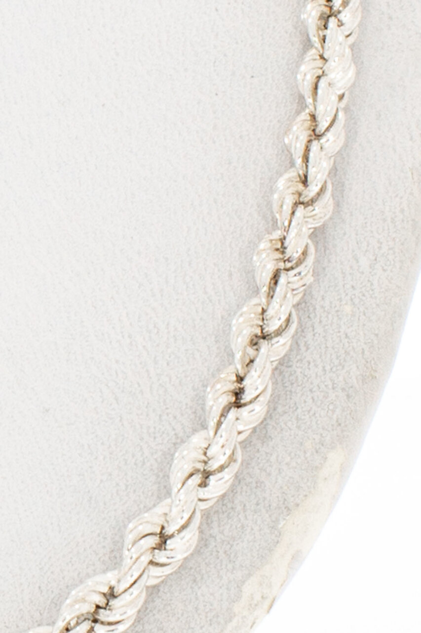 Zilveren koord ketting 925 - 70,5 cm