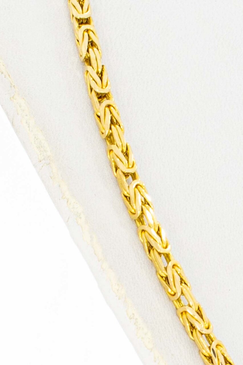 Gouden byzantijnse koningsketting 14 karaat - 65,2 cm