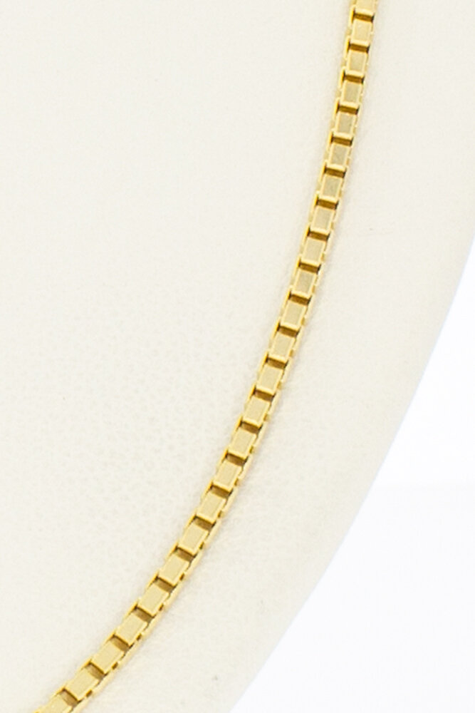 Gouden venetiaanse ketting 14 karaat - 70,1 cm