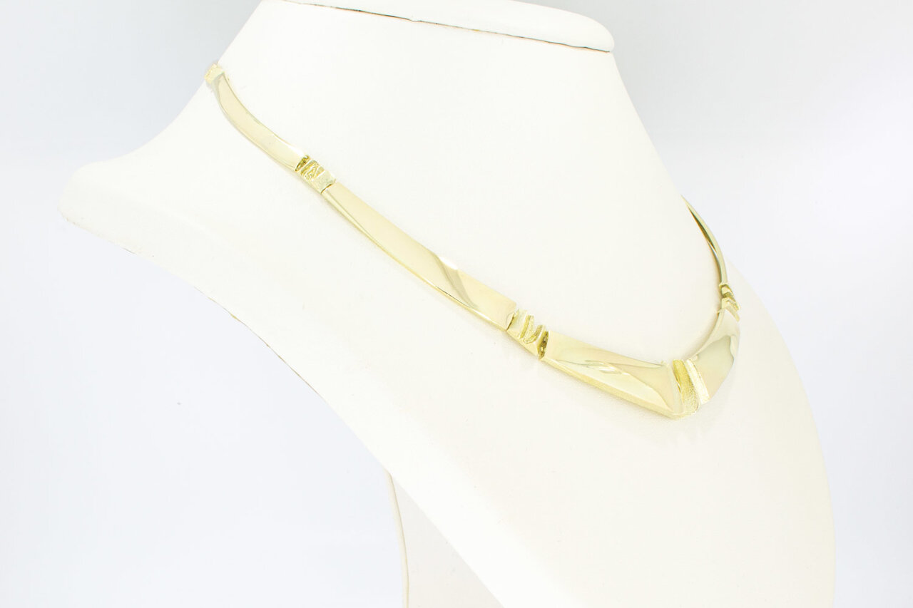 Gouden dames collier 14 karaat - 45 cm