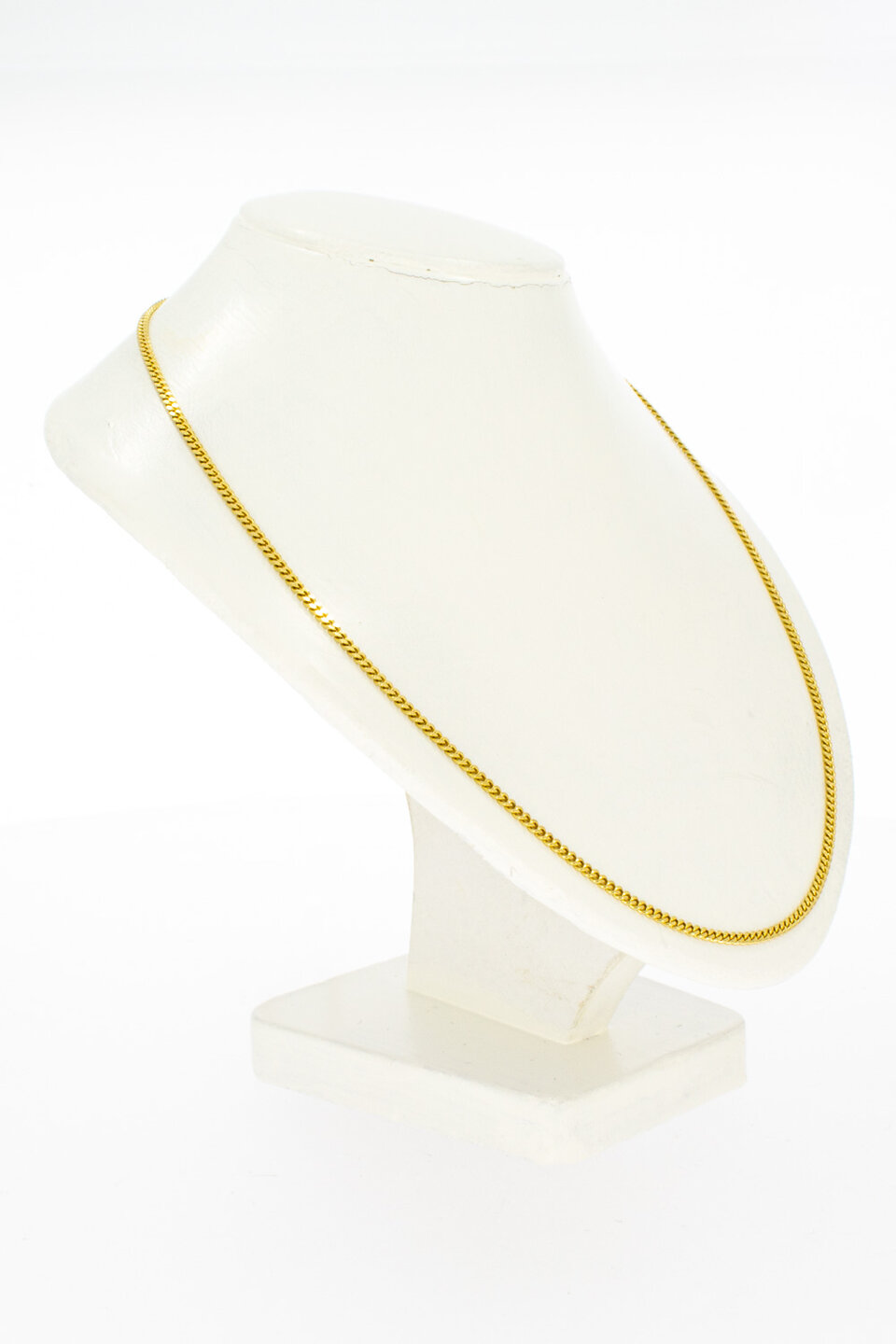 Gouden gourmetketting 18 karaat - 60,2 cm