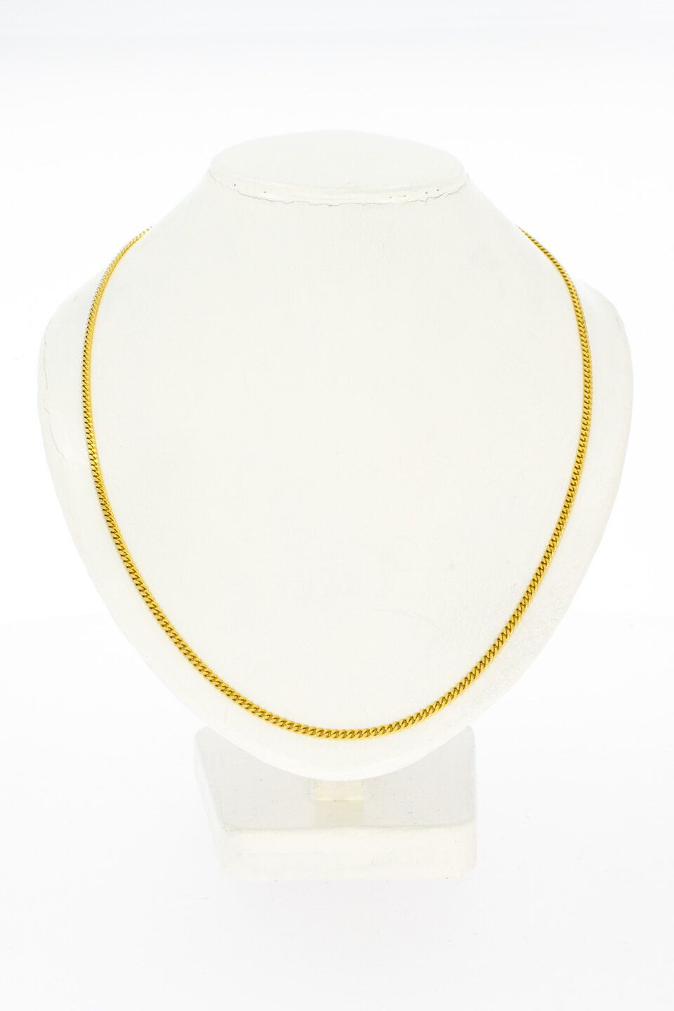 Gouden gourmetketting 18 karaat - 60,2 cm
