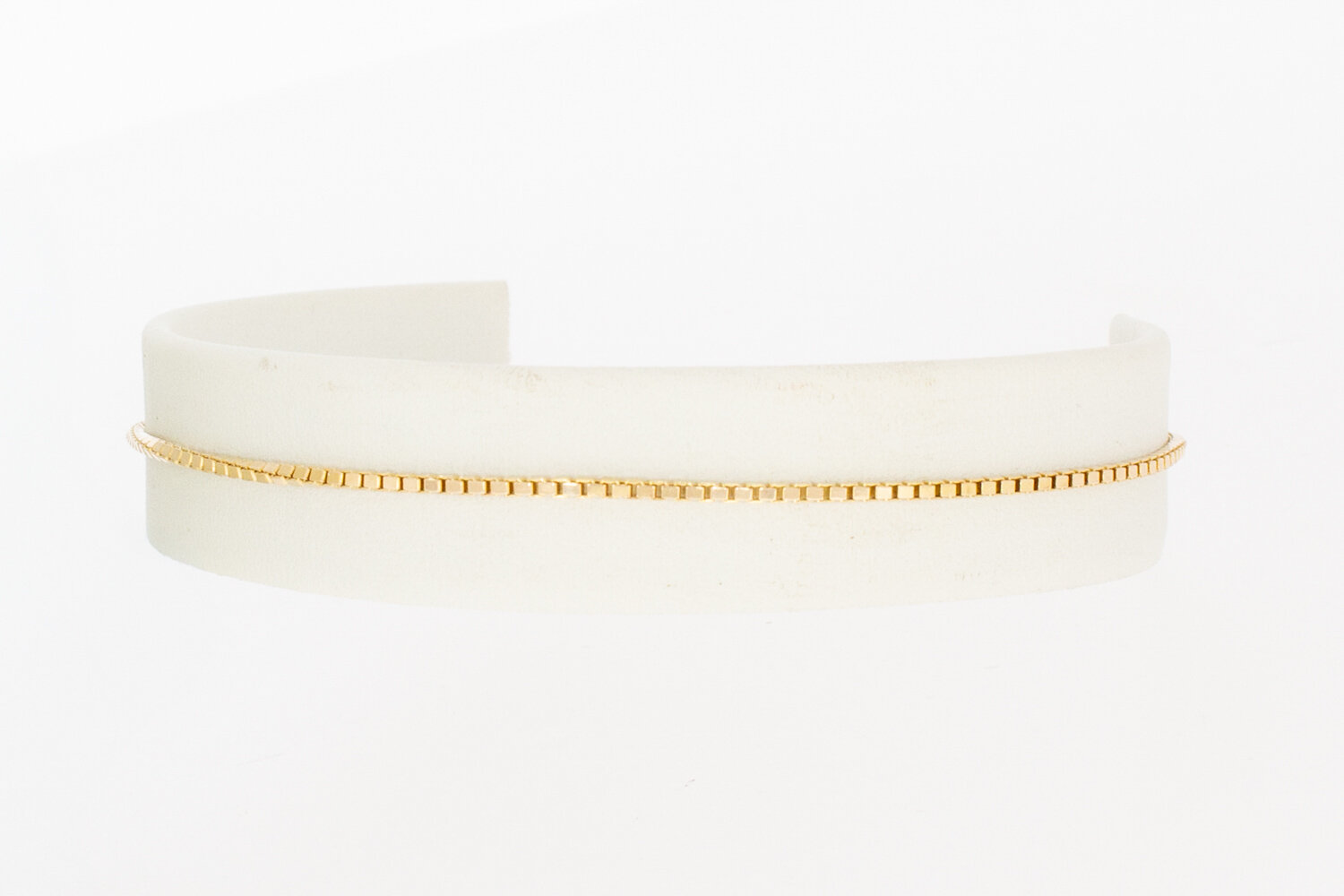 14 karaat gouden Venetiaans armbandje  20,5 cm