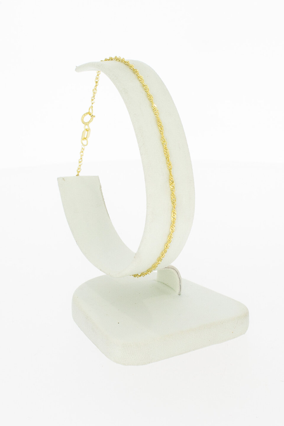 14 karaat goudenarmbandje - 19,5 cm