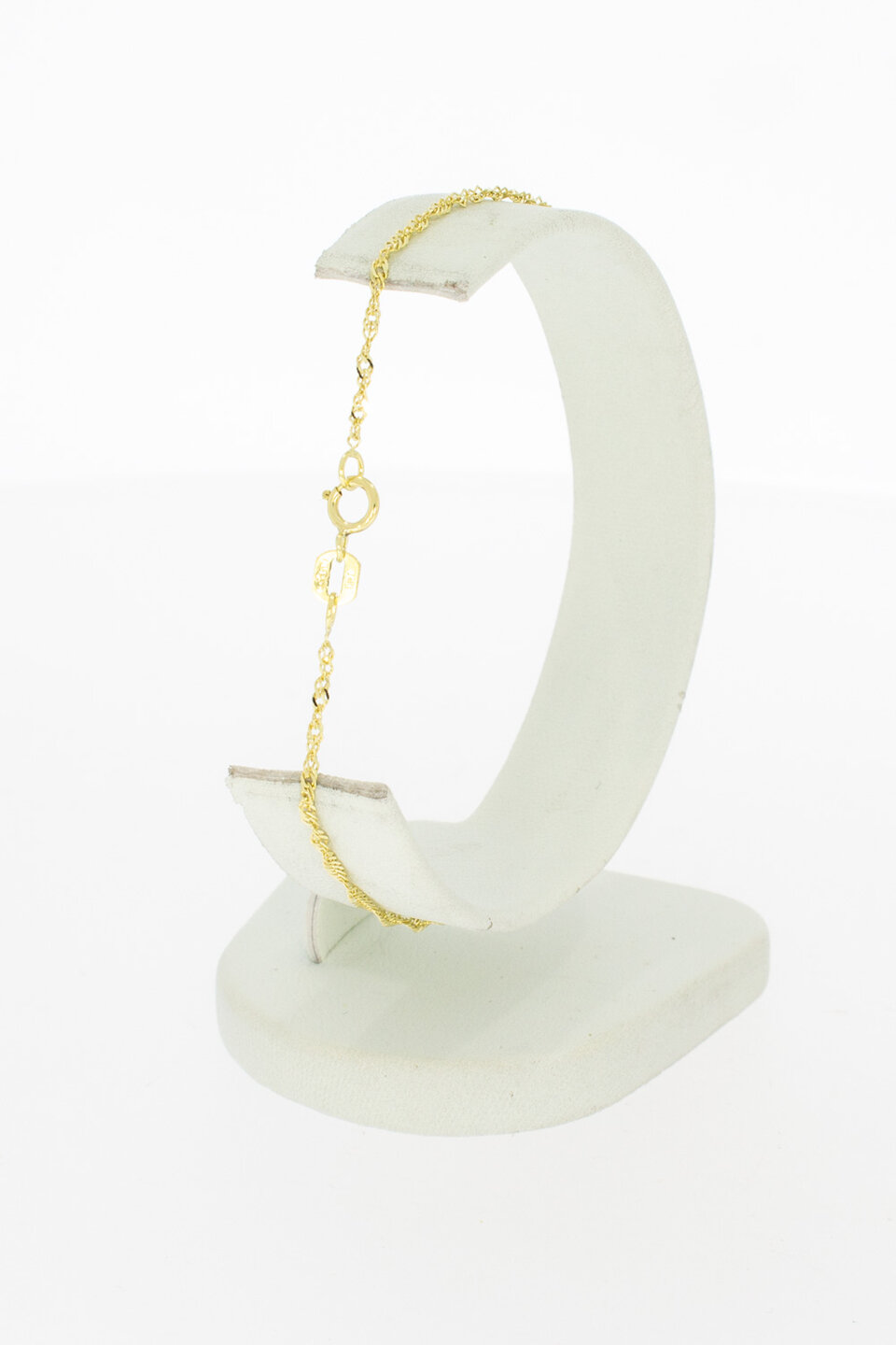 14 karaat goudenarmbandje - 19,5 cm