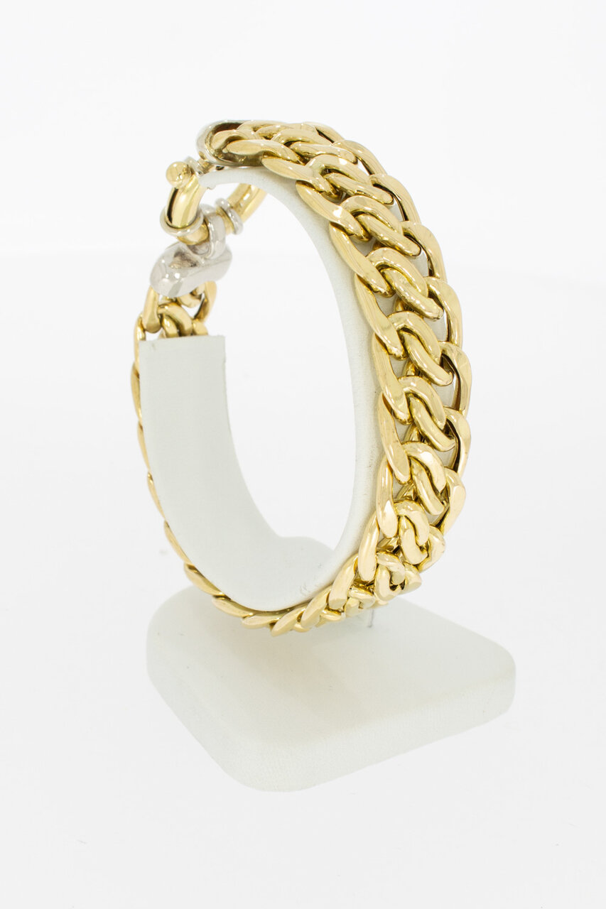 18 Karaat goud Vintage armband - 21 cm