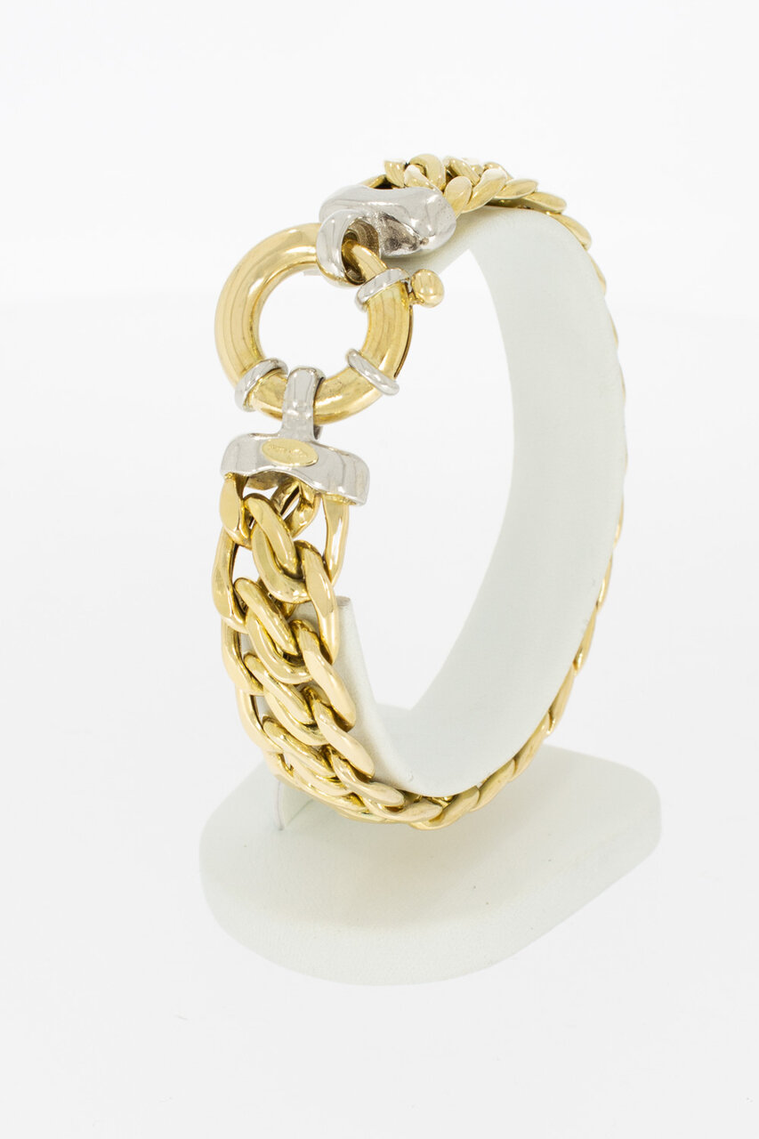18 Karaat goud Vintage armband - 21 cm