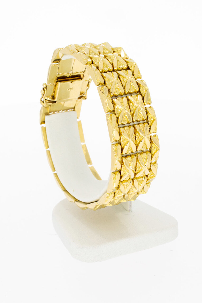 Vintage armband 14 Karaat goud - 19,1 cm