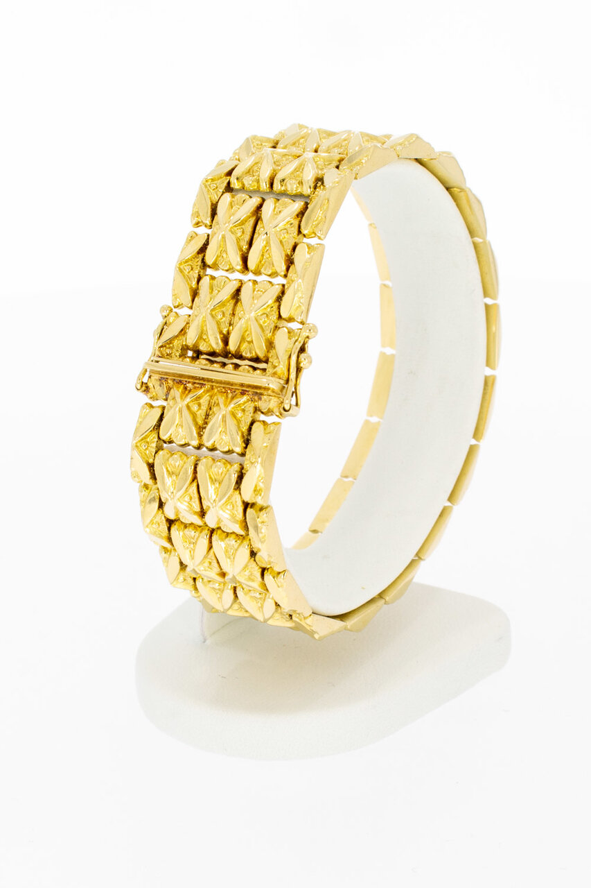 Vintage armband 14 Karaat goud - 19,1 cm