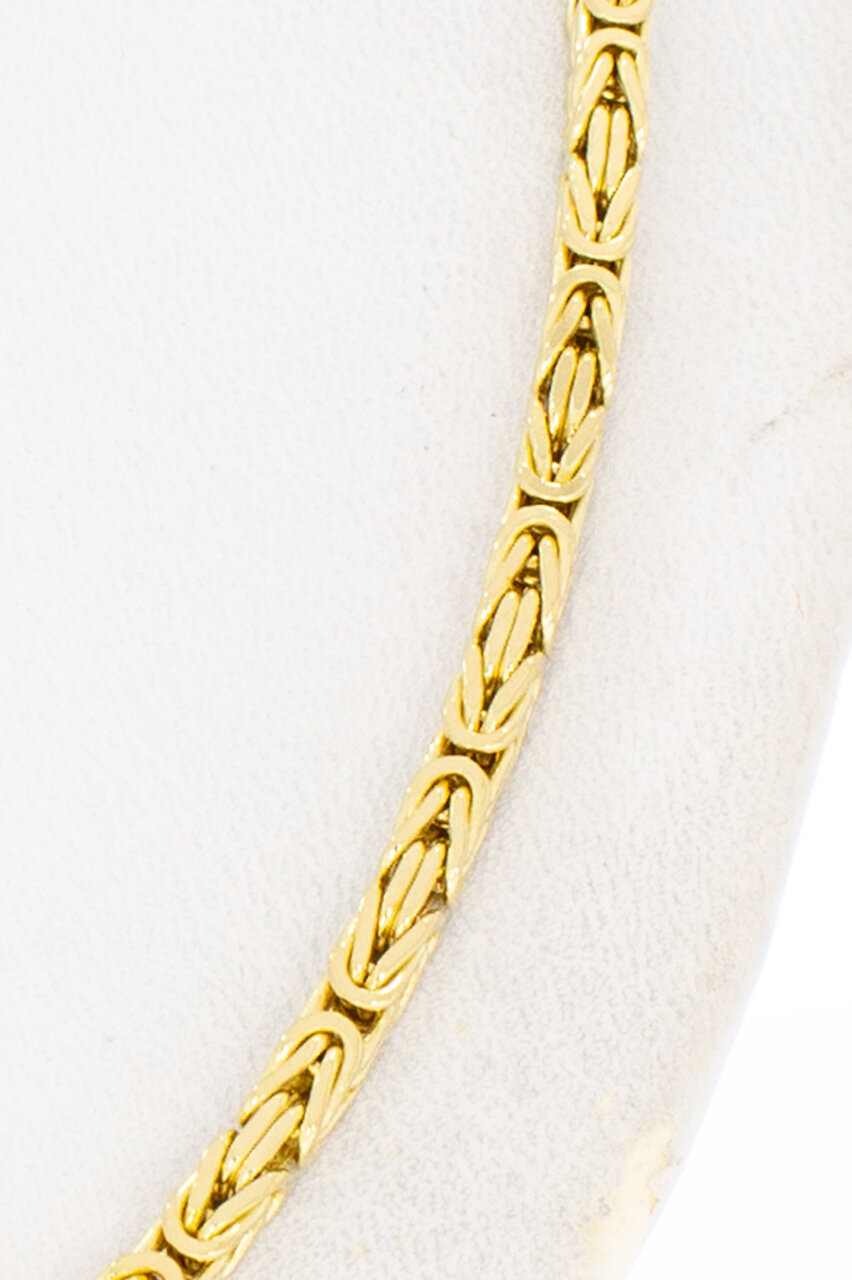 14 Karaat Gouden Byzantijnse Koningsketting 61,9 cm