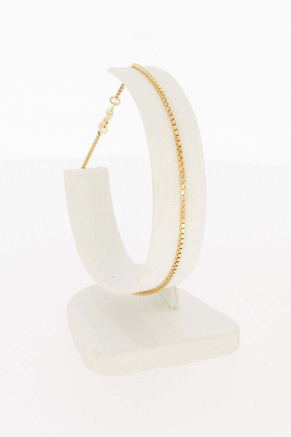 14 karaat gouden Venetiaans armbandje  20,8 cm