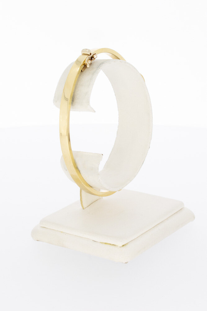 18 karaat gouden "Gesp" Slavenarmband