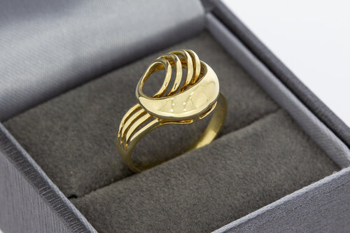 14K geel gouden Fantasiering