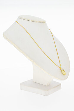 14 Karaat bicolor gouden bedel hanger - Hartje - 1,5 cm