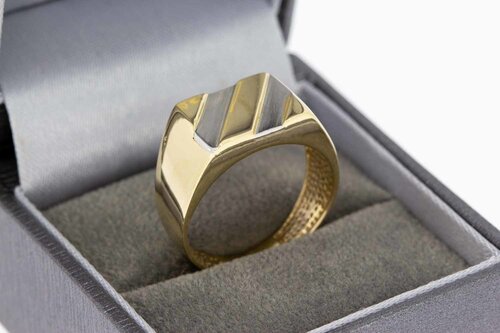 14 Karaat gouden Pinkring - 19,3 mm