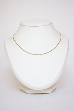 14 karaat geelgouden Gourmetketting - 46,3 cm