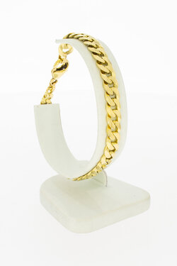 14 Karaat Gourmet armband goud - 20,4 cm
