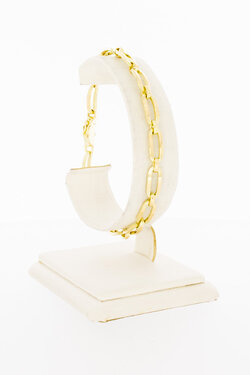 14 Karaat Anker dames armband - 20 cm