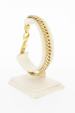 14 Karaat Gourmet armband - 21,2 cm