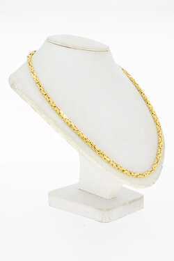 14 Karaat gouden Byzantijnse halsketting - 51,5 cm