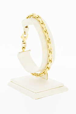 14 karaat Anker schakelarmband - 21,8 cm