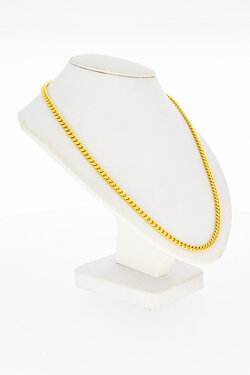 Gouden gourmet ketting 14 karaat - 45 cm (19,5 g)