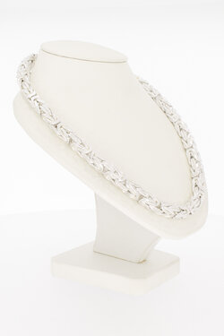 Zilveren Koningsketting (925) - 50 cm