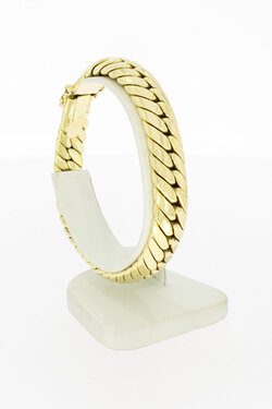 14 karaat Gourmet armband - 21,2 cm