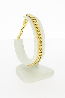 14 karaat goud Gourmet armband - 21 cm