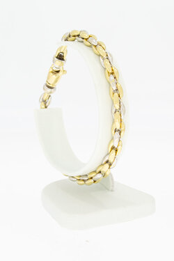 14 Karaat Anker schakelarmband - 20,7 cm