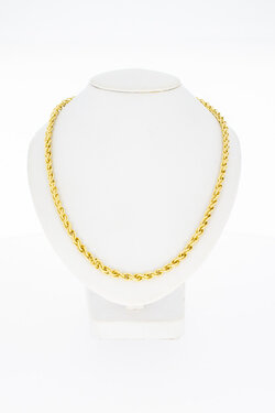 18 karaat gouden ropechain - 59,5 cm