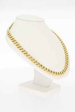 Gouden gourmet ketting 14 karaat - 48,3 cm