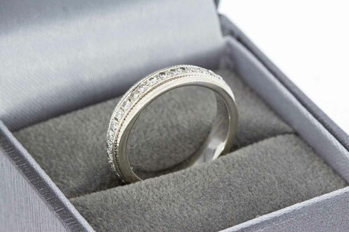 18 Karaat dames diamant ring - 16,5 mm