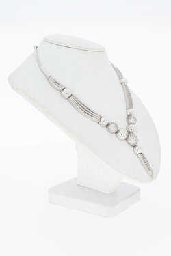 14 Karaat gouden dames Collier - 44 cm