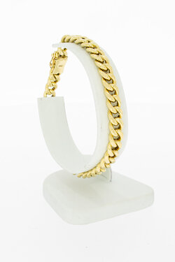 14 Karaat goud Gourmet armband - 19,5 cm