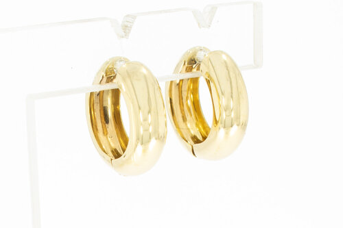 14 Karaat clip dames oorbellen - 1,8 cm