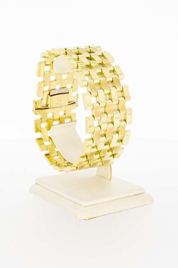 14 karaat brede gouden armband - 20 cm (48,3 g)