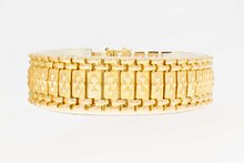 18 Karaat gouden Vintage armband - 19 cm