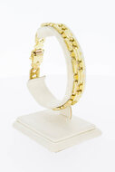 Staafjes armband 14K goud - 20,5 cm