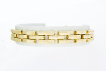 14 Karaat gouden Tank armband - 19,6 cm