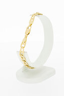 18 Karaat gouden Anker armband - 21,1 cm