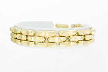 14 Karaat gouden Tank armband - 19,1 cm