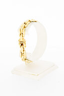 14 karaat gouden Staafjes armband - 18,8 cm