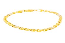 14 Karaat gouden Valkoog armband - 19,5 cm