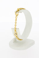 18 Karaat gouden Anker armband - 19,5 cm