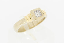18 karaat gouden Solitaire Diamantring - 16,9 mm