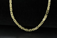 Gouden Koningsarmband 22 cm
