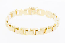 14 karaat geel gouden Anker armband - 19 cm