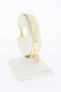 Crossover 14 karaat gouden Slavenarmband - 57,9 x 49,6 mm