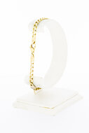 14 karaat gouden Gourmet diamant Armband - 21,7 cm